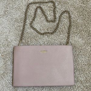 Kate Spade - clutch with detachable chain
